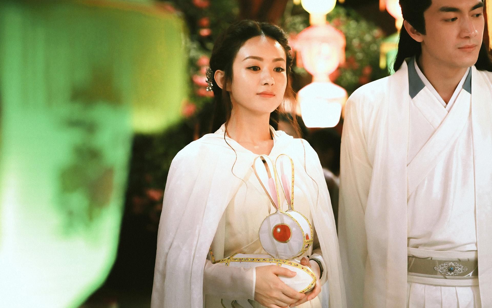 赵丽颖新戏《忘忧镇》即将播出!携手老搭档,网友:爱你俩一集不落!_哔