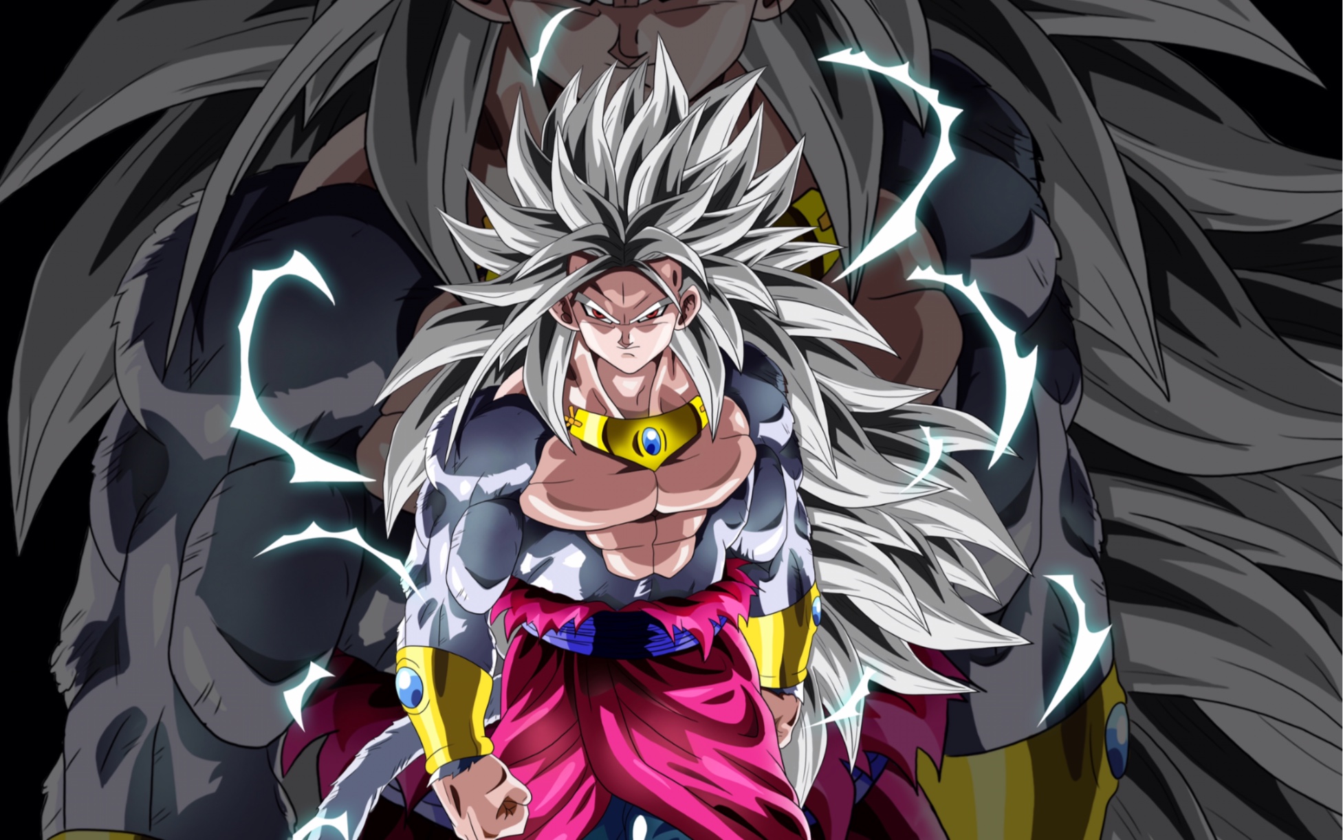 【板绘插画】超5布罗利_哔哩哔哩 (゜-゜)つロ 干杯~-bilibili