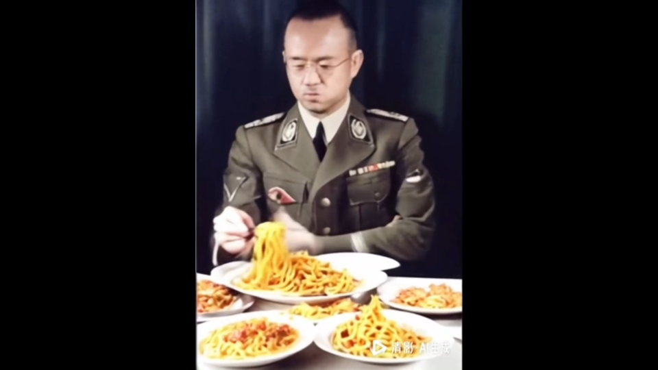 希姆莱吃盟友的食物