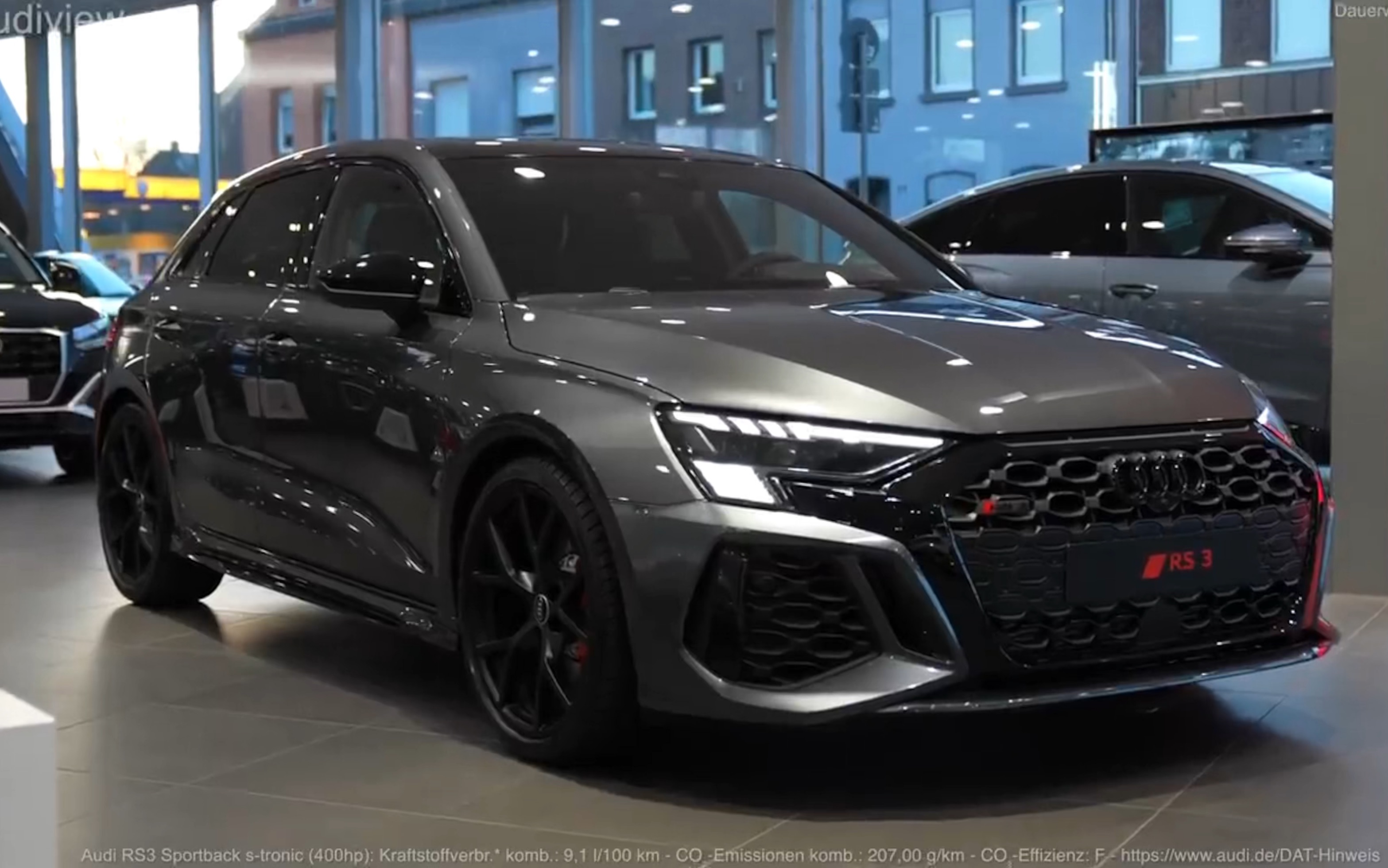 奥迪 rs3 小钢炮