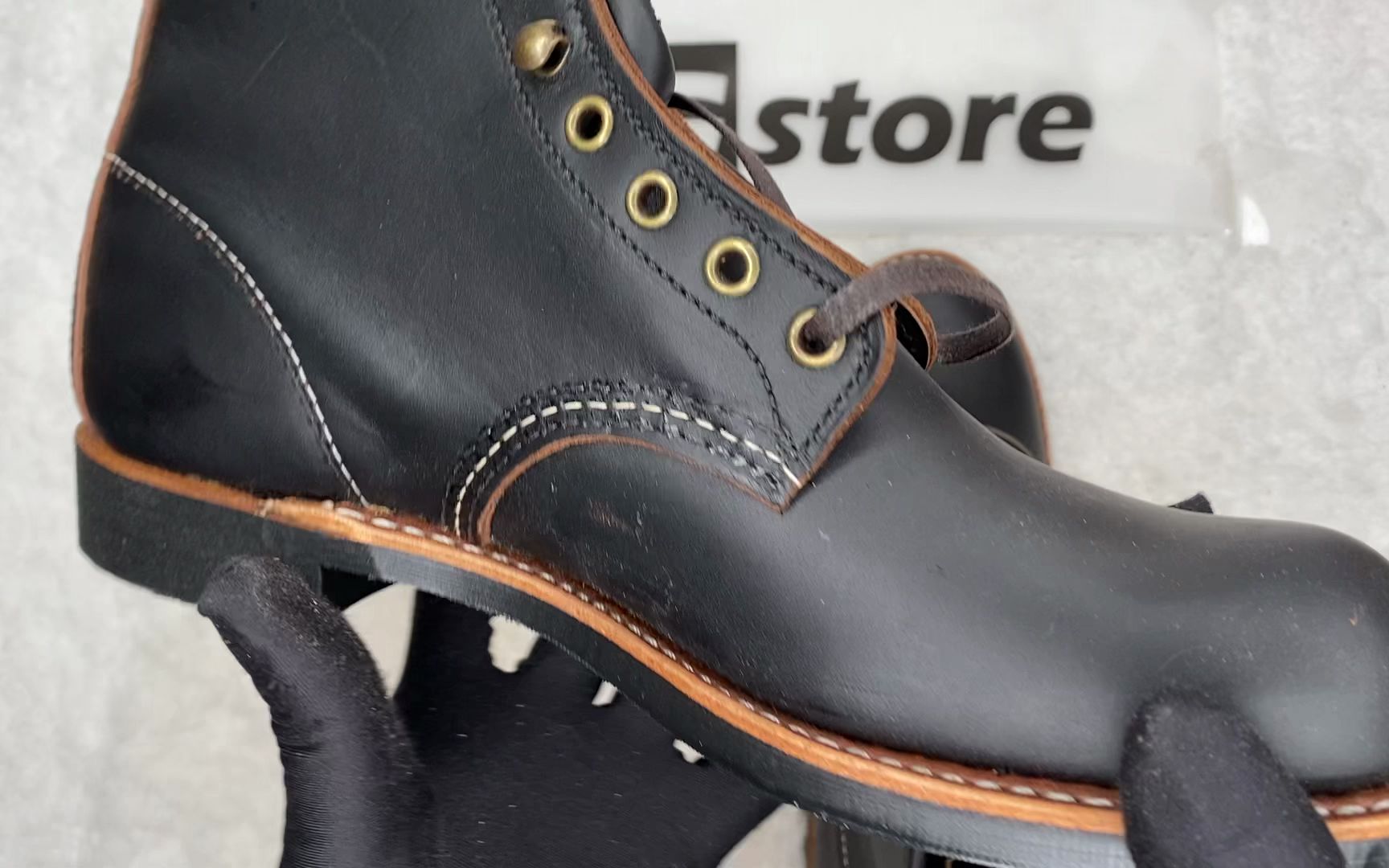 瑕疵实拍redwing红翼blacksmith3345d宽40码编号dh055