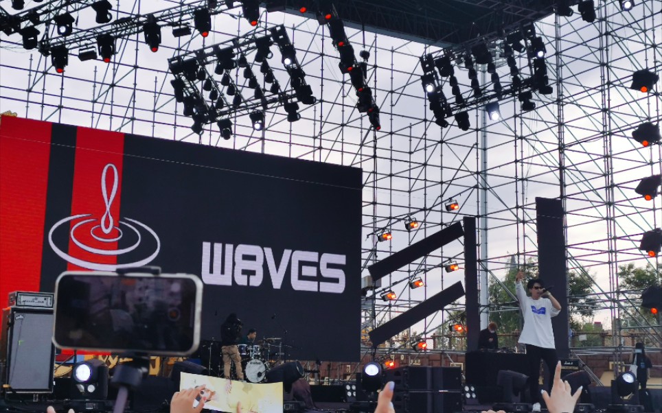 5.16天津麦浪嘉年华沙一汀cut.帅哥说唱!快乐笨蛋!现场稳得一批!