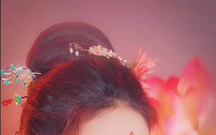 古风妆造唐代却月眉妆教来啦