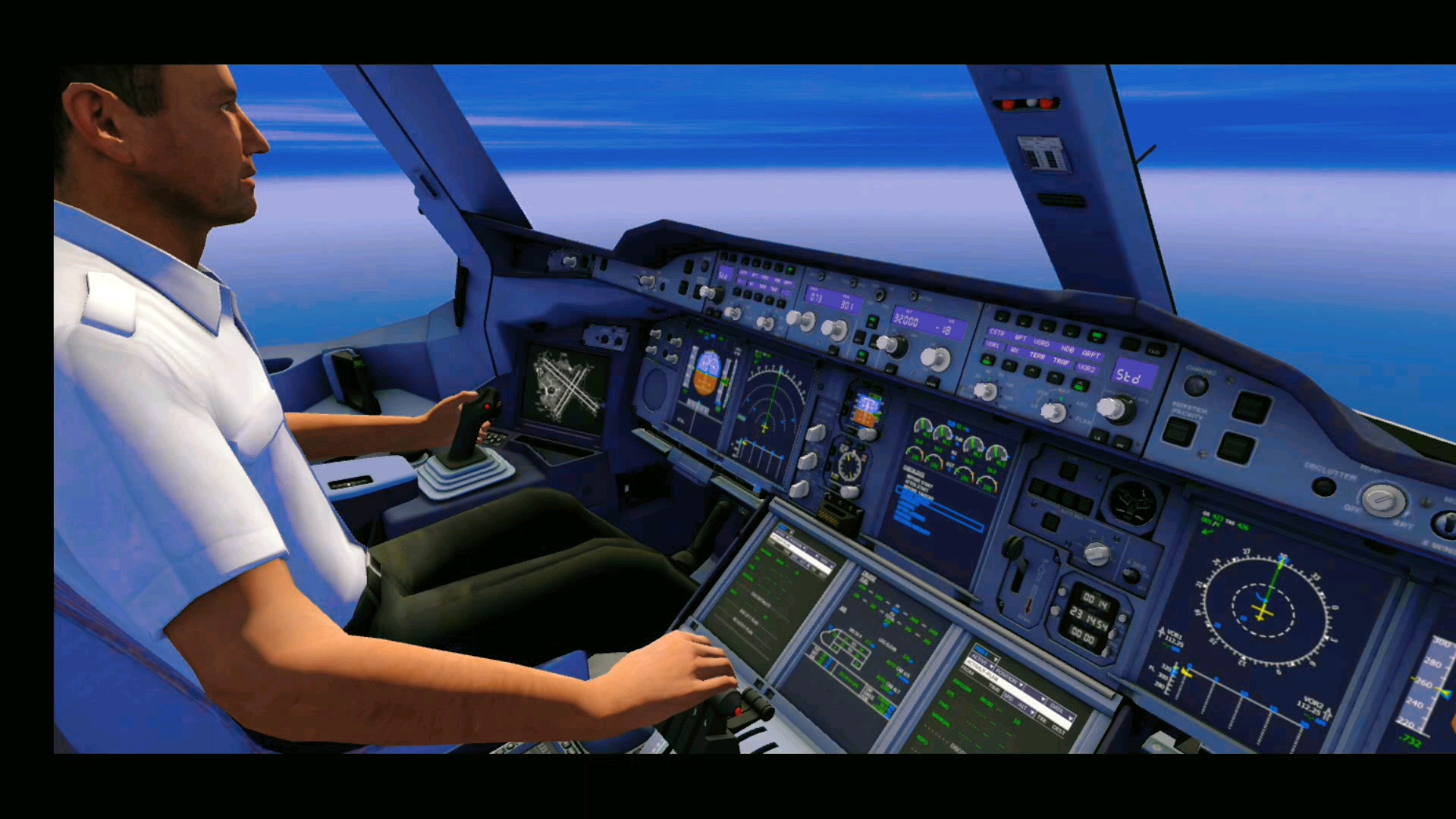 中国南方航空a380虚拟飞行表演,以后恐怕只能在游戏里看到他了