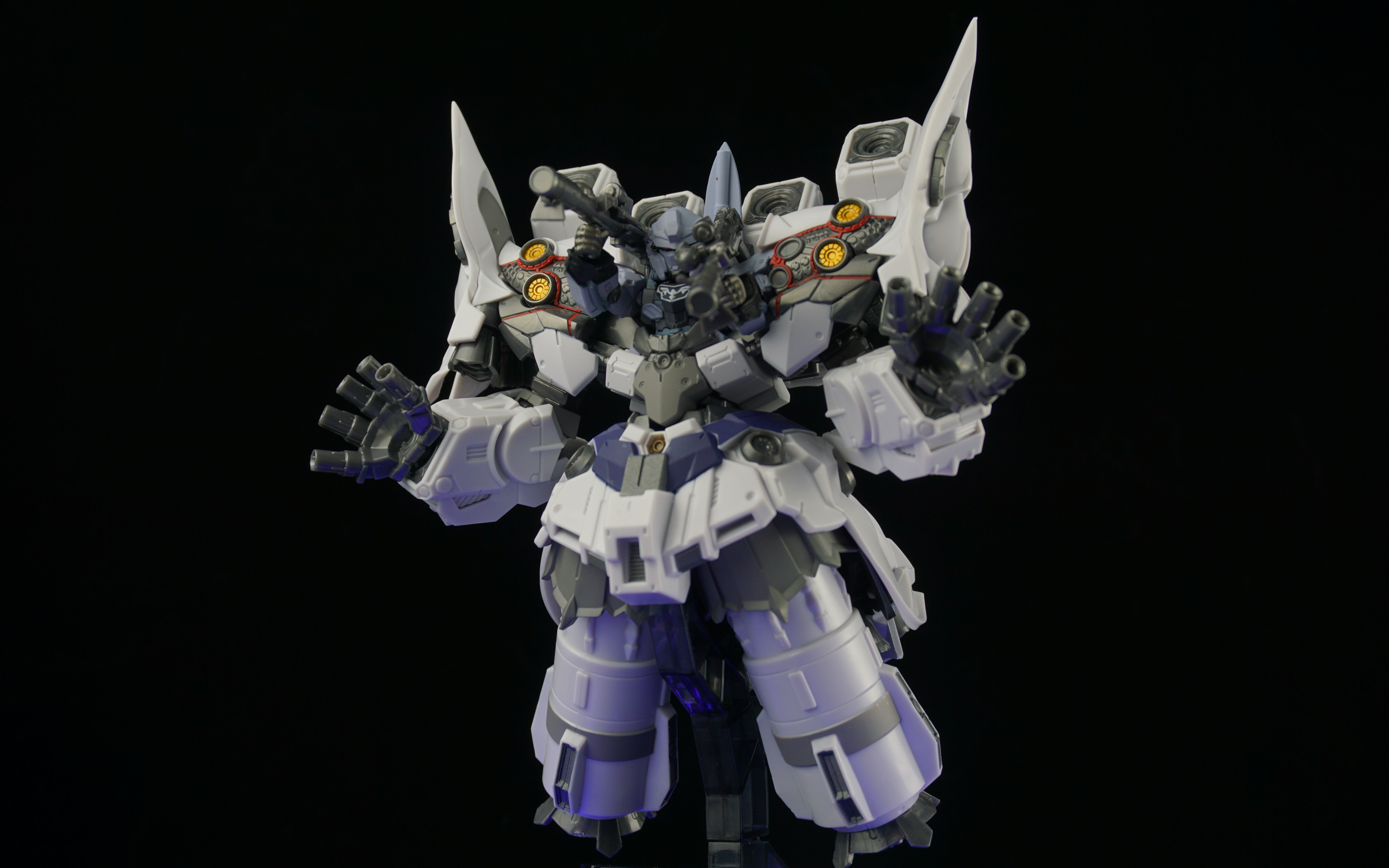 模玩贫测 第90集 万代 食玩fw 新吉翁号nt_哔哩哔哩 (゜-゜)つロ 干杯