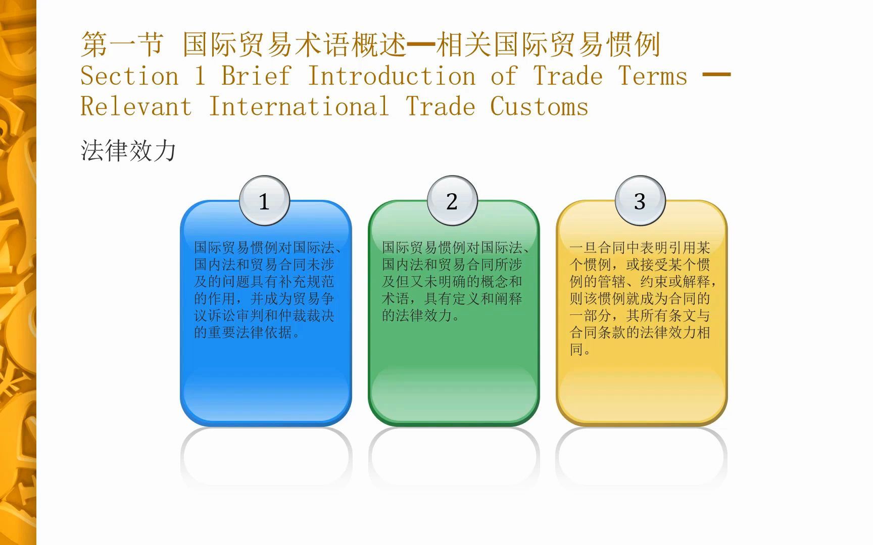 第一章 国际贸易术语 国际贸易术语概述哔哩哔哩bilibili