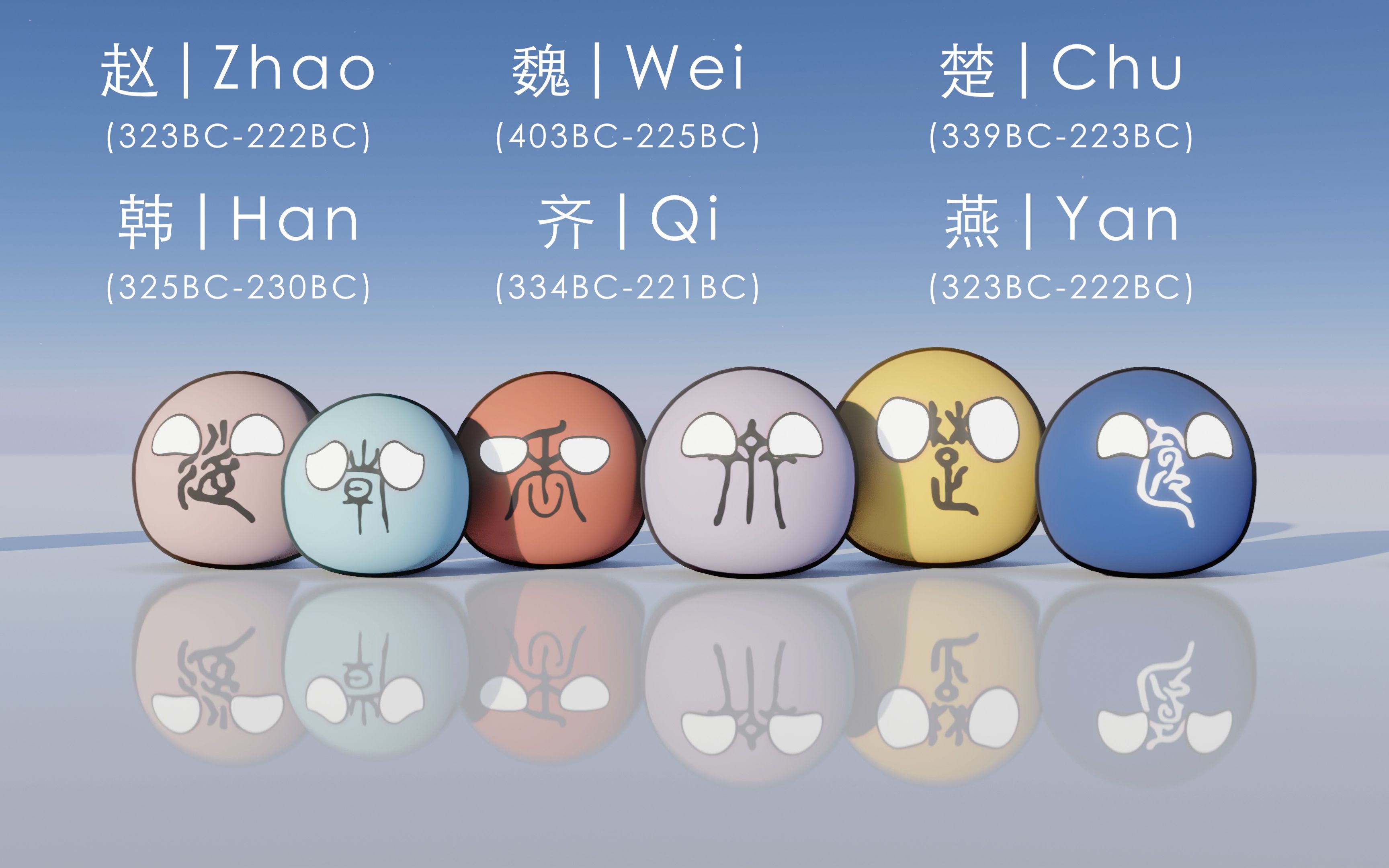 【波兰球】中国古代朝代球(上)