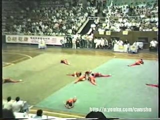 罕见集体地躺拳! 1987年第六届全运会武术套路预赛 江苏队哔哩哔哩bilibili