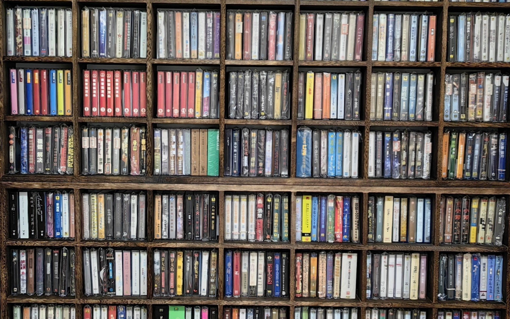 磁带墙展示交流