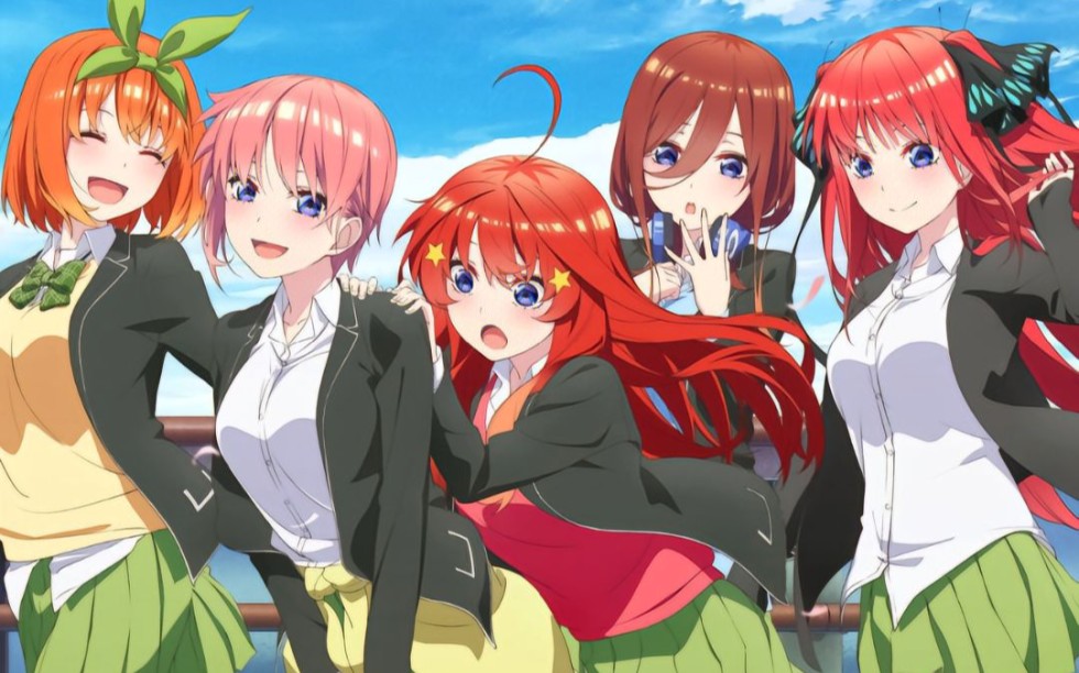 小孩子才做选择,我全都要!#五等分的花嫁 #动漫老婆 #二次元