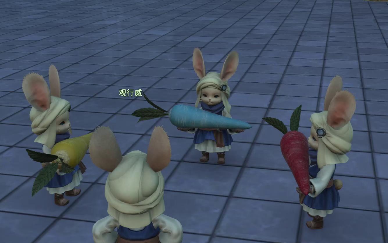 【ff14】兔兔狂吃