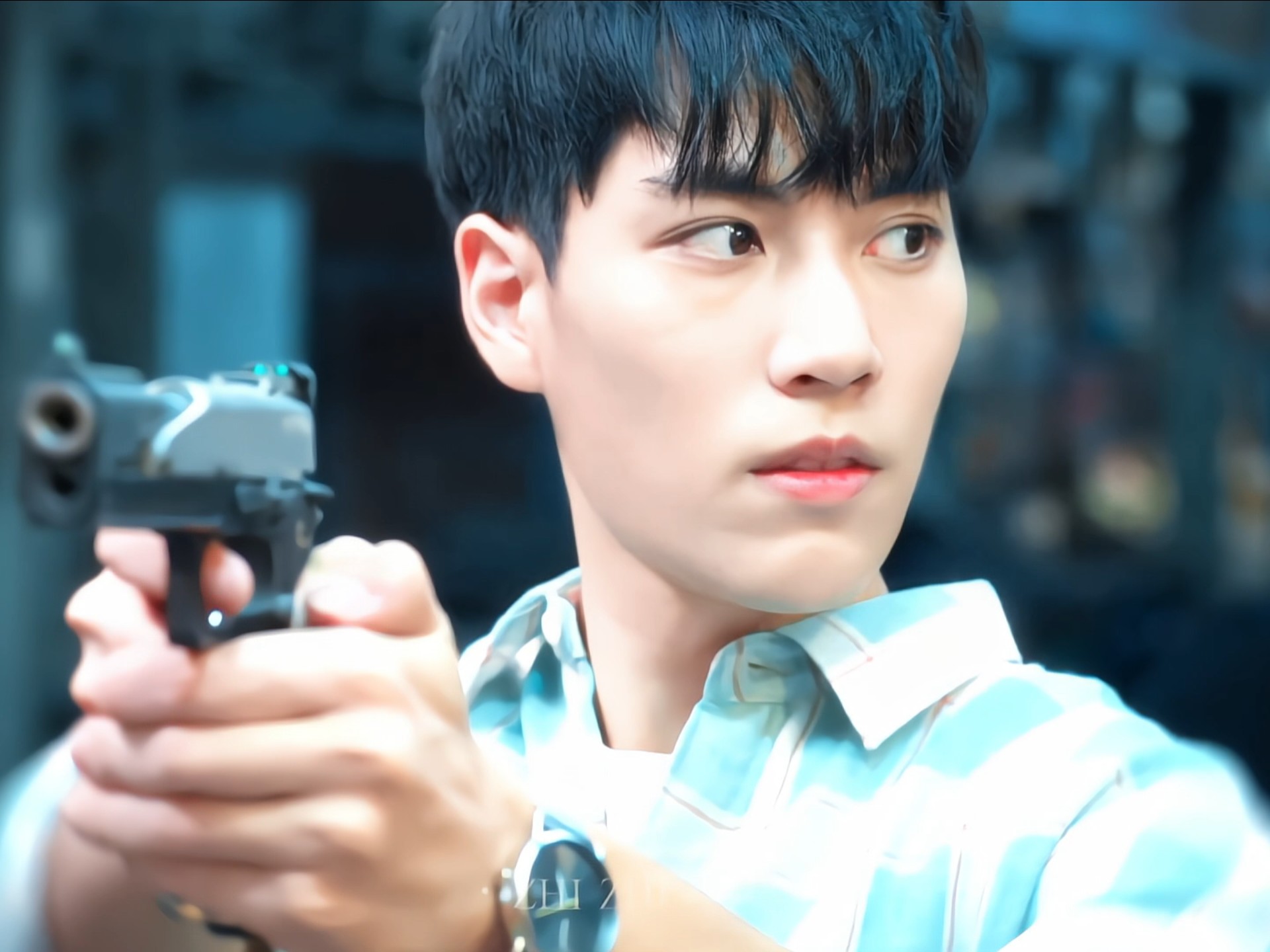 这一枪 透过了高仕德 击中了林子闳的心