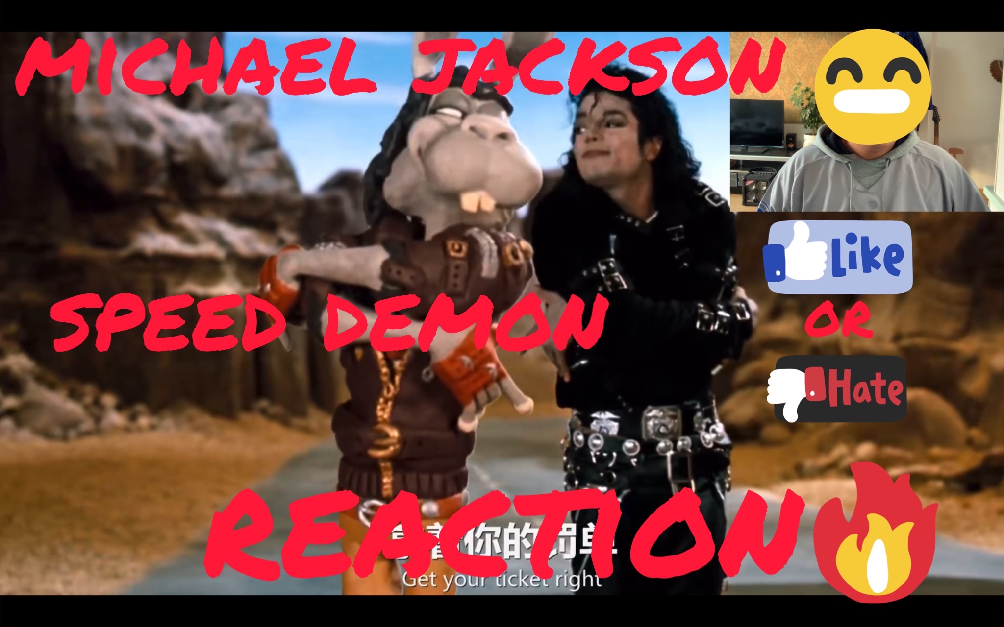 [图]Michael Jackson🔥Speed Demon（速度狂魔）MV reaction（反应视频）