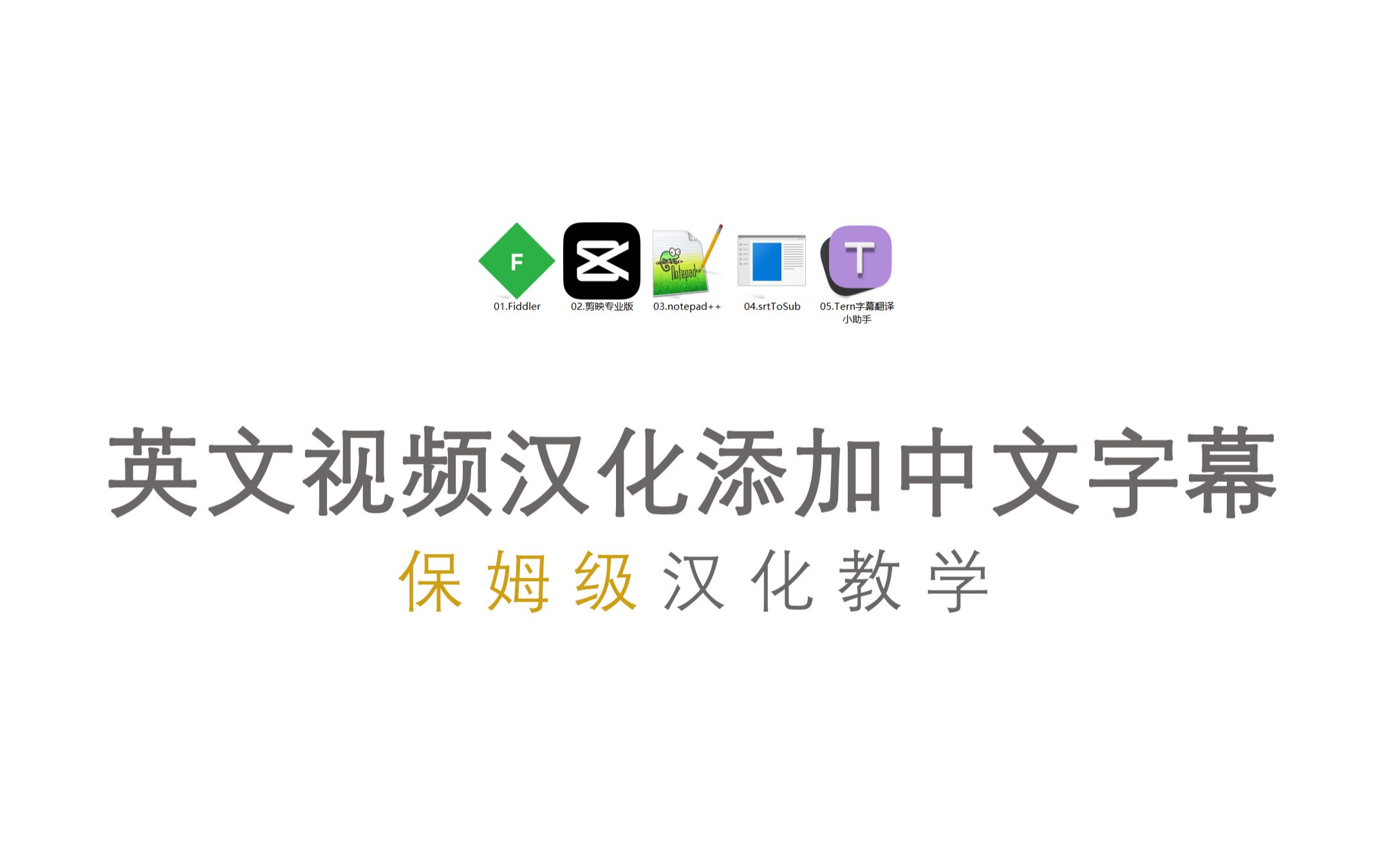 如何机翻 手把手教你如何汉化英文视频添加双语中文字幕 保姆级教学 演示学习国外视频教学不再发愁哔哩哔哩bilibili