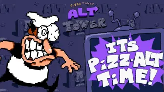 Download Video: [Alt Tower/Pizza Tower]所以这是有三首变体逃亡曲的模组，这是佩皮诺的 (It's Pizz-ALT Time)