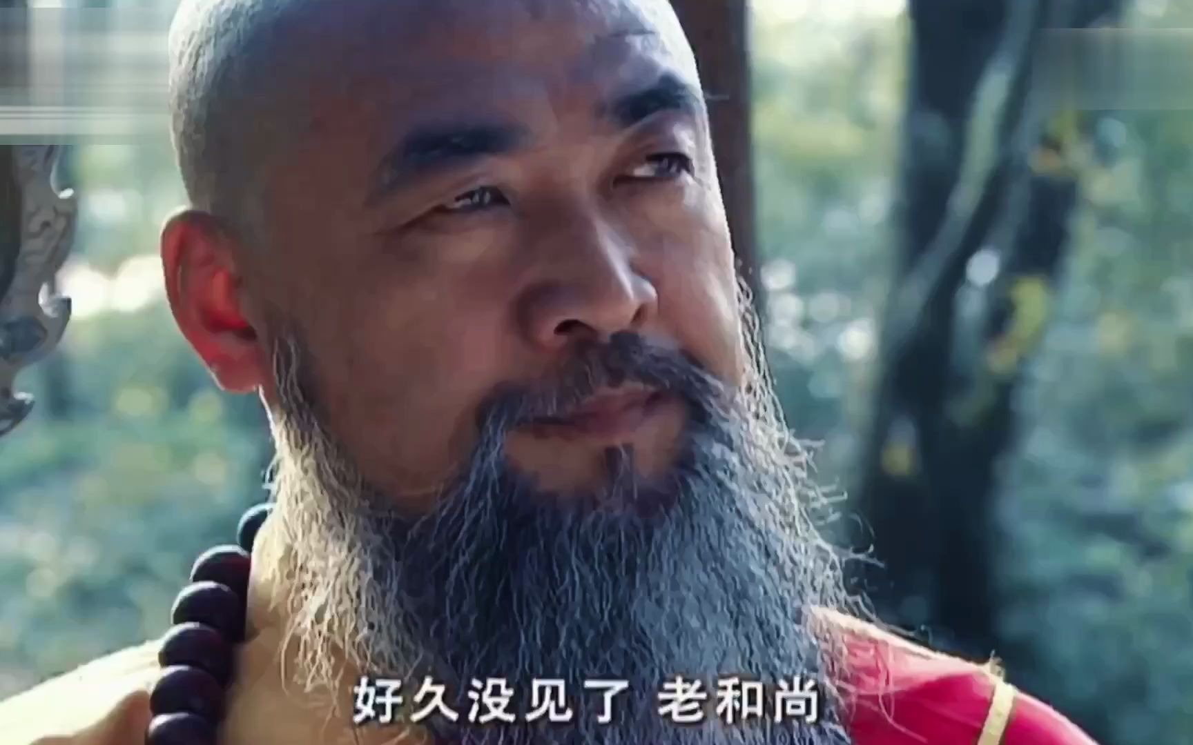 抗日奇侠方丈惨遭日本忍者偷袭一刀封喉