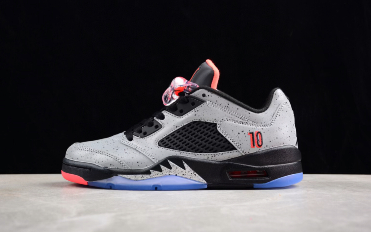 乔丹 air jordan 5 low neymar aj5 水泥灰反光低帮篮球鞋846316-025