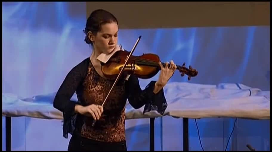 [图]【小提琴】希拉里 哈恩 恰空（巴赫）Hilary Hahn - Ciaccona Chaconne