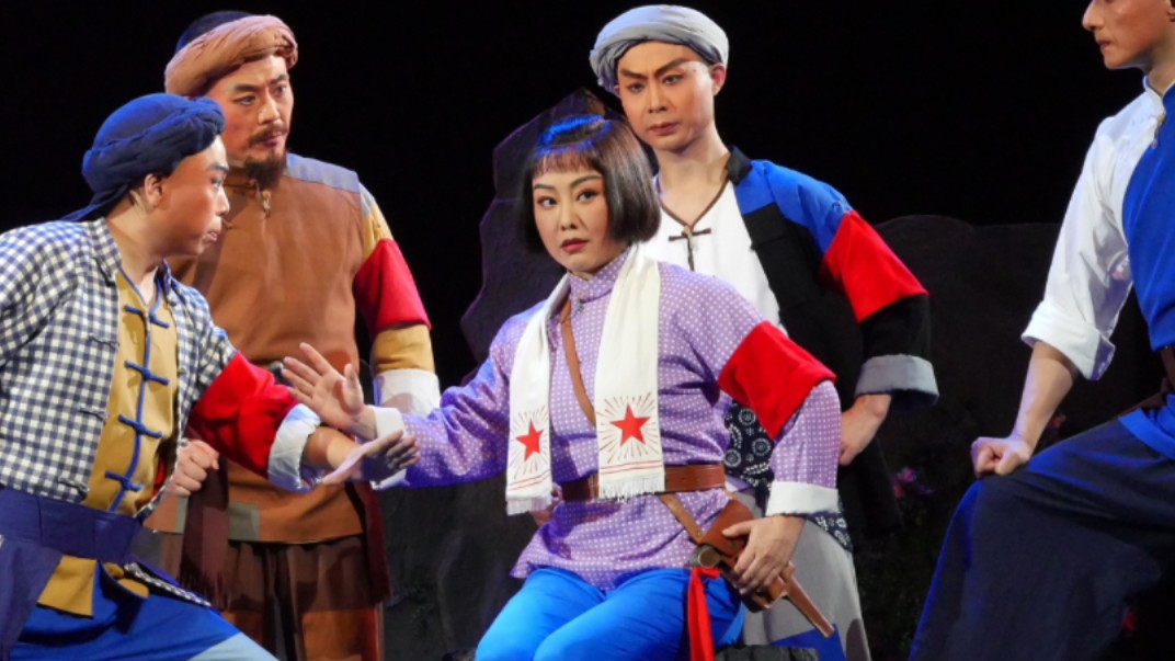 7.30.京韵大舞台《杜鹃山》万晓慧"家住安源萍水头"