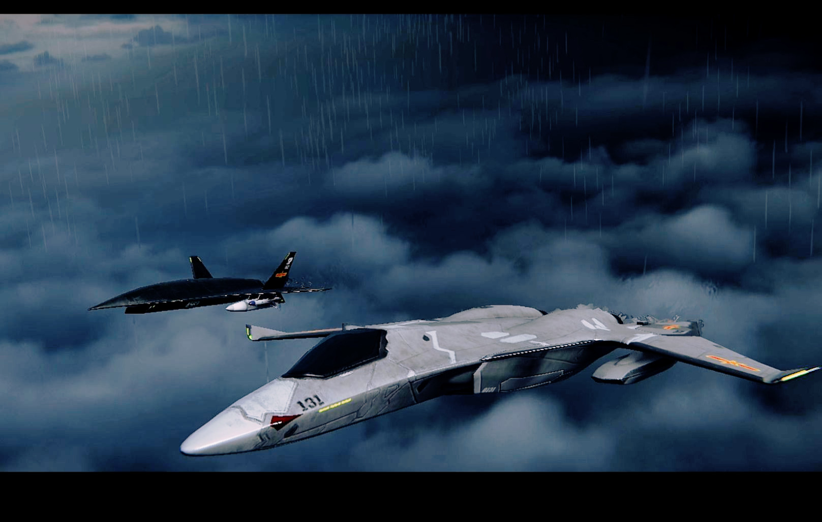 歼25与暗剑无人机协同猎杀美军航母【怒海微电影第二集/现代战舰】