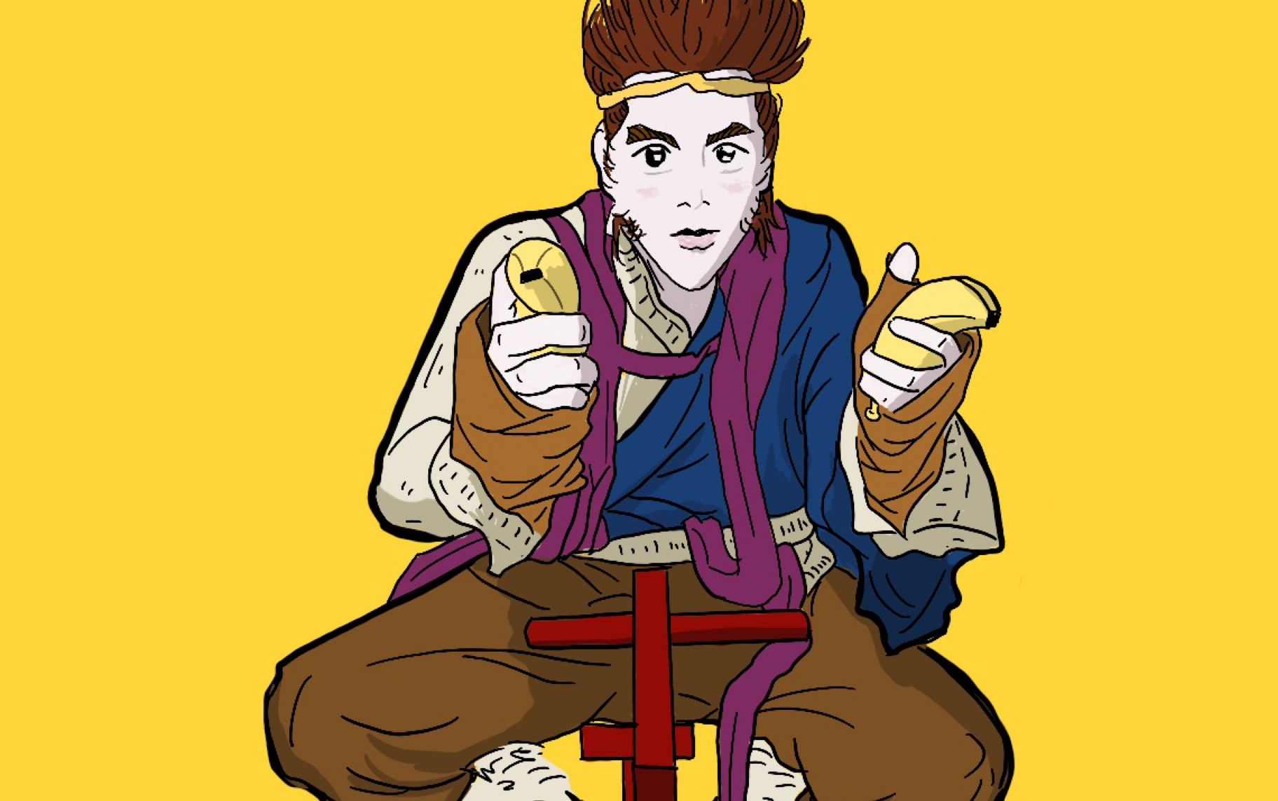 原创|插画|彭于晏