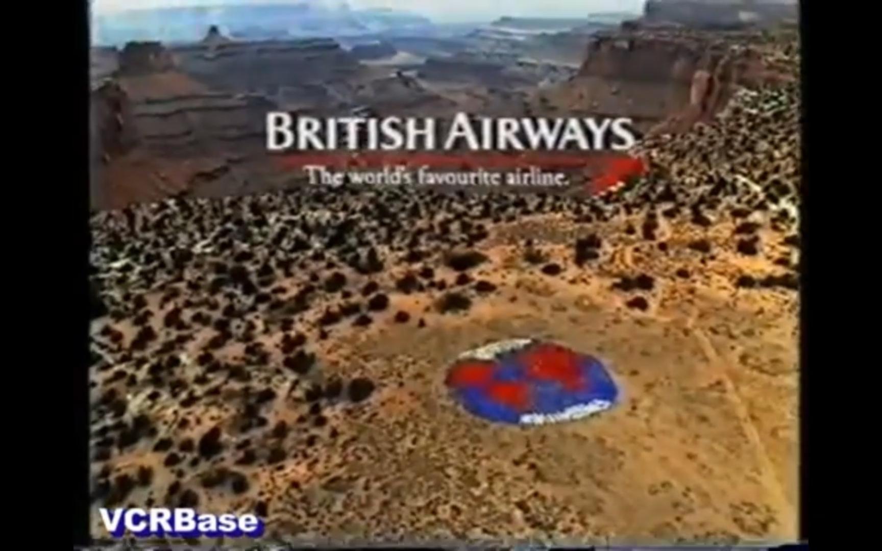 [图][經典廣告] 1990年 - British Airways 英航 (四海一家)