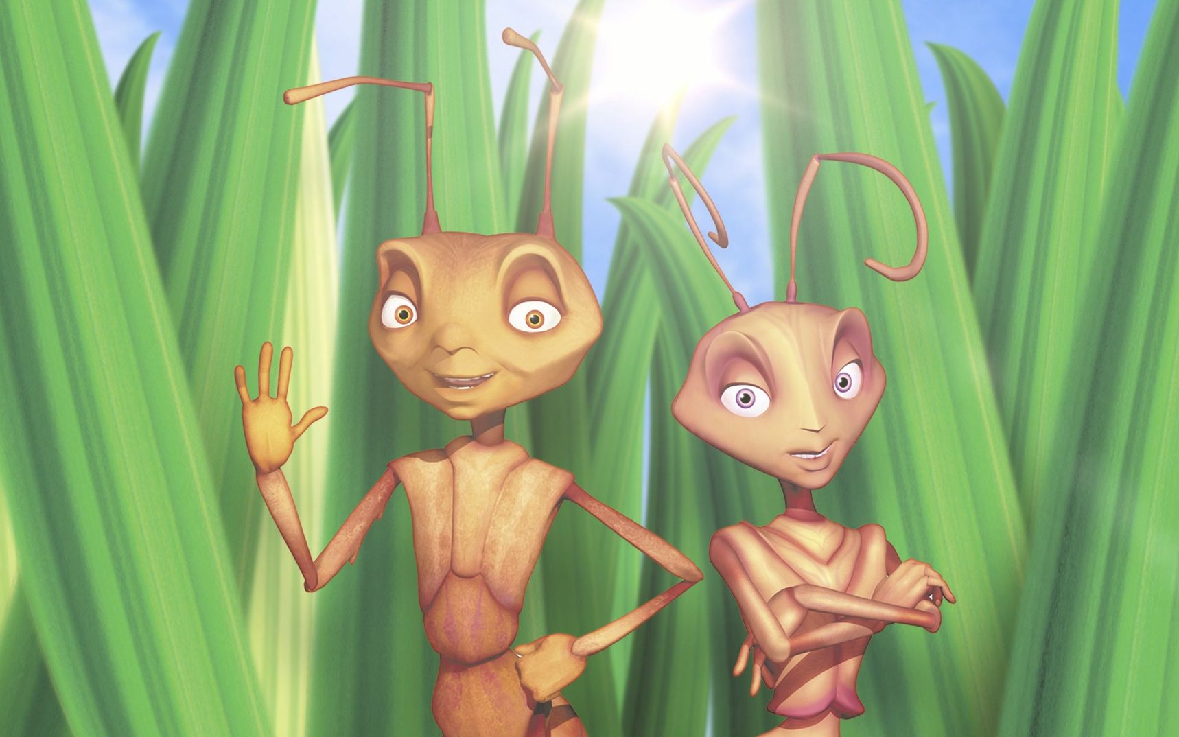 幕后花絮dvd英字蚁哥正传antz1998