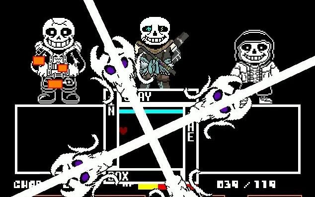 ink!sans二阶段.被虐日常_哔哩哔哩 (゜-゜)つロ 干杯~-bilibili