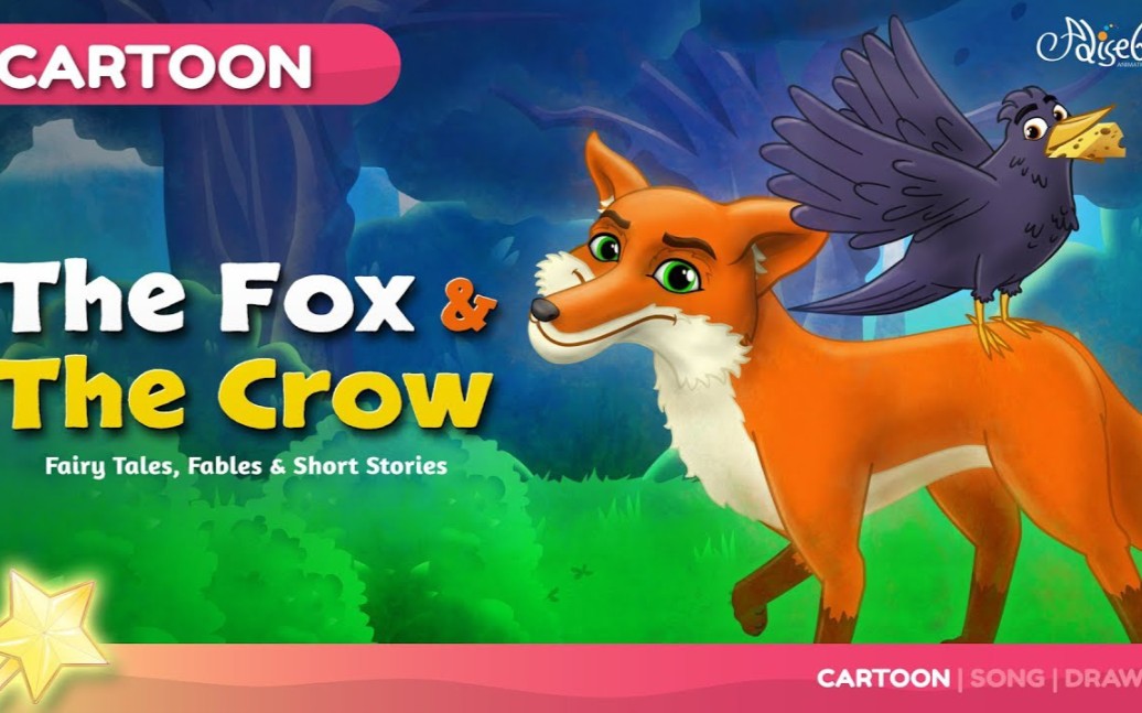 [图][童话故事学英语.高清1080P] 狐狸和乌鸦The Fox and the Crow