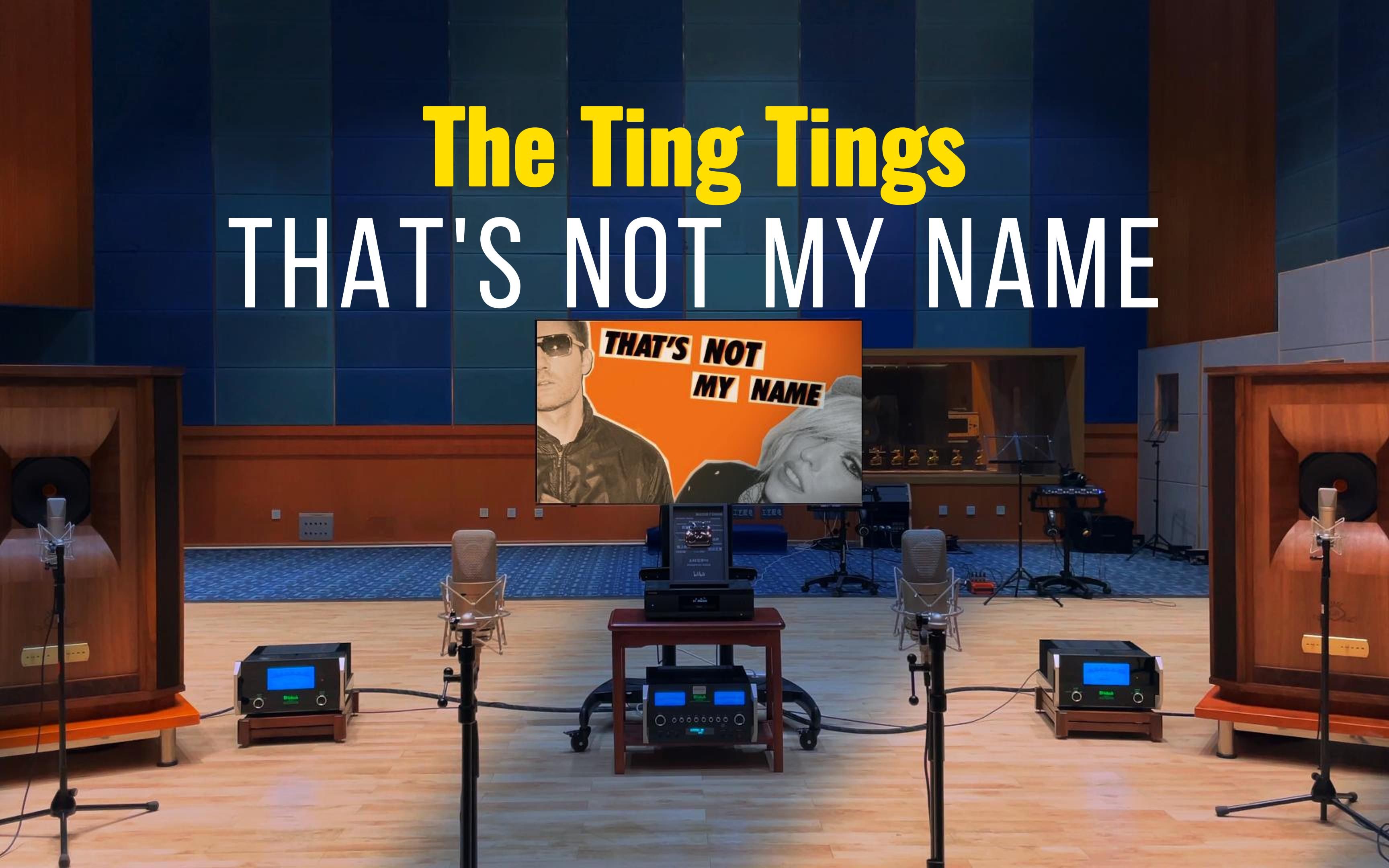 [图]That's Not My Name - The Ting Tings【Hi-Res】百万级装备试听