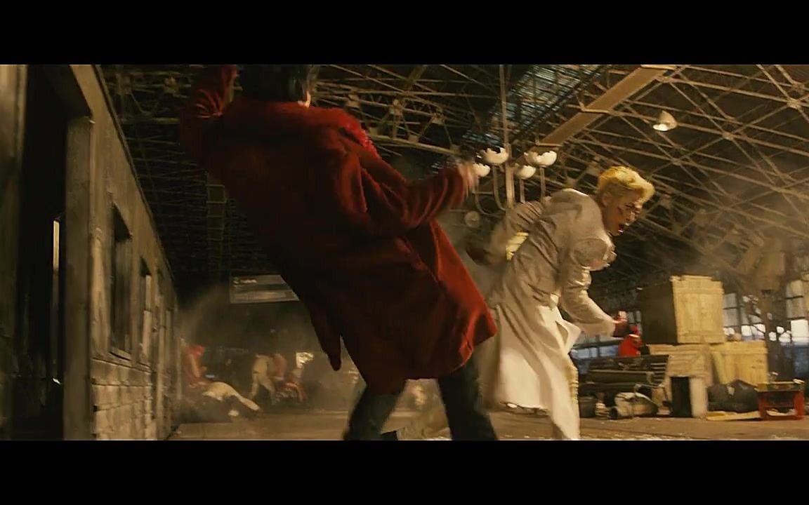 热血街区天空尽头白魔vs兰丸solo部分