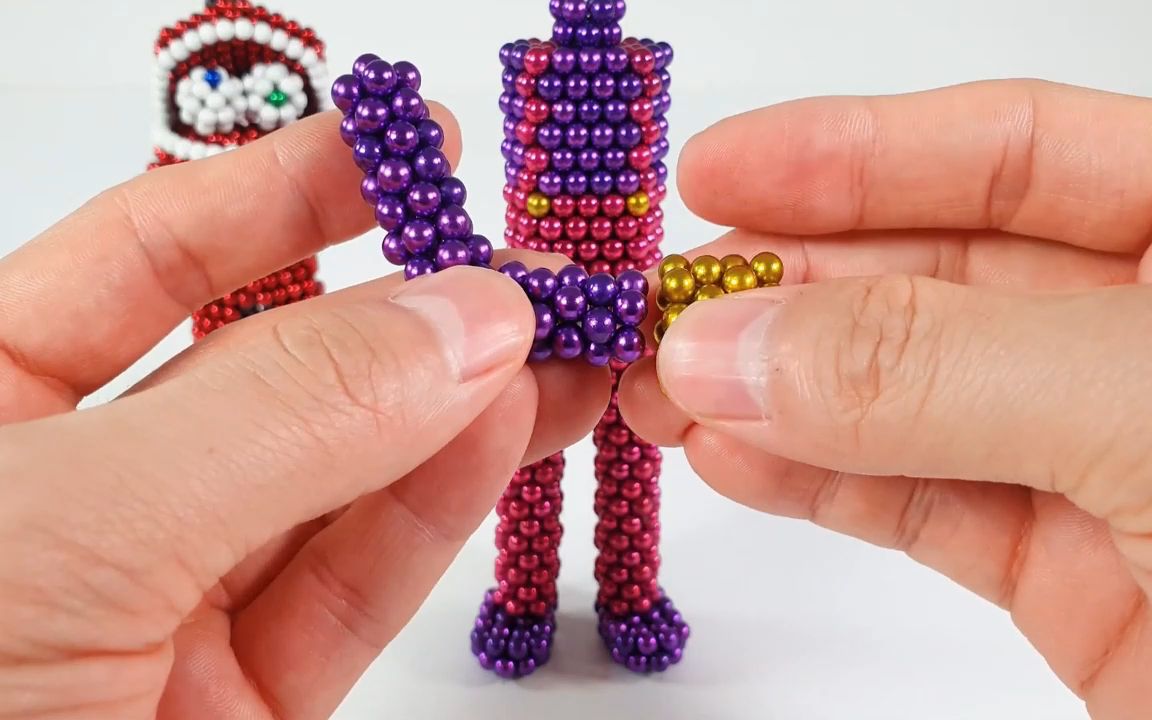 用巴克球制作神奇马戏团的凯恩和贾克斯 是不是很像啊