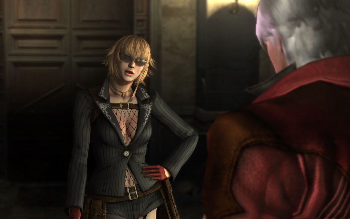 3d鬼泣黑丝蕾蒂模型制作