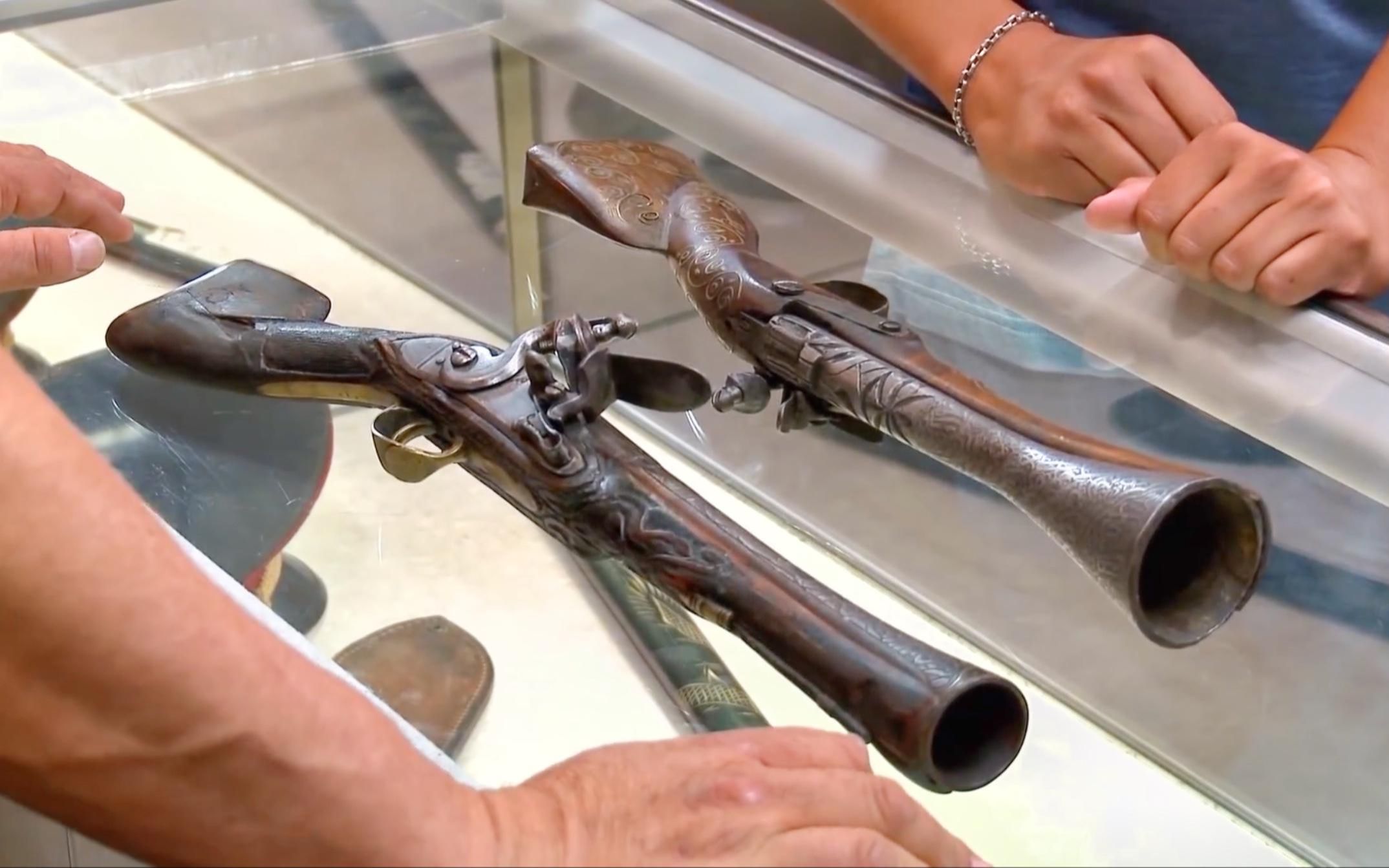 典当之星:喇叭状大口径的燧发枪,来自古中东,价值15000人民币