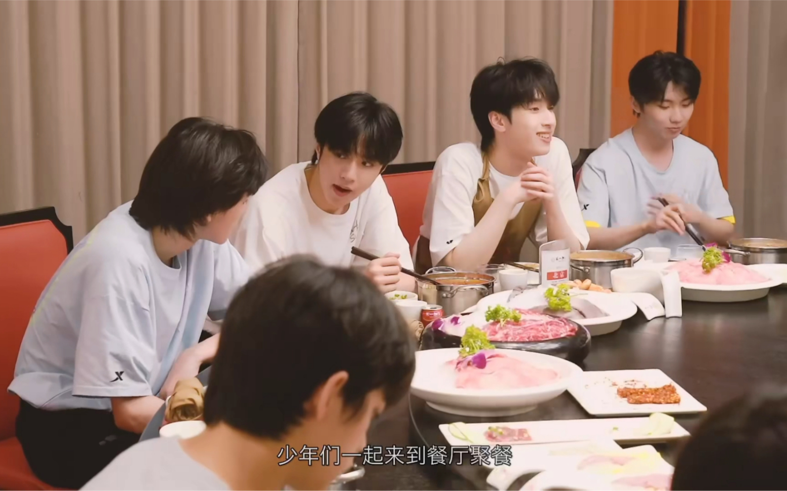 【时代少年团】记一些tf二三代之间的火锅局 经过这次运动会 真的有在