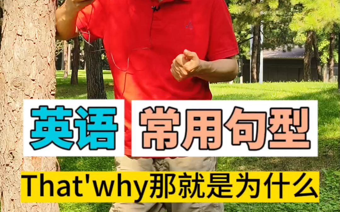 [图]英语常用句型：That's why...那就是为什么...