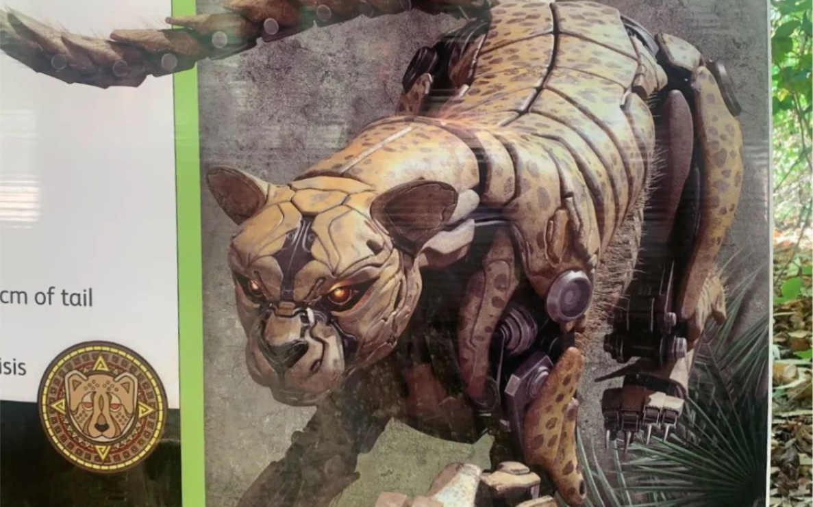 野兽形态:黄豹,犀牛,飞箭,猩猩队长,擎天柱 [rotb变形金刚7真人电影