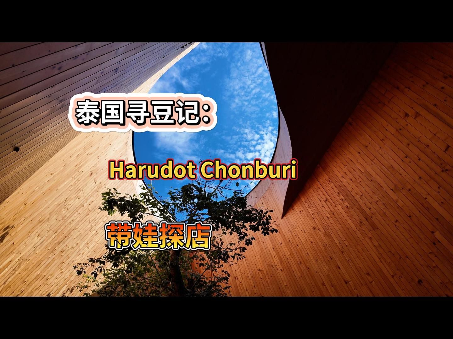 泰国寻豆记:Harudot Chonburi泰国带娃探店哔哩哔哩bilibili