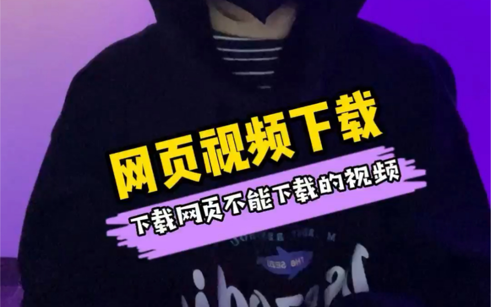 为什么别人看到网页上不能下载的视频,也可以下载?教你一招,让你想下载什么就下载什么!哔哩哔哩bilibili