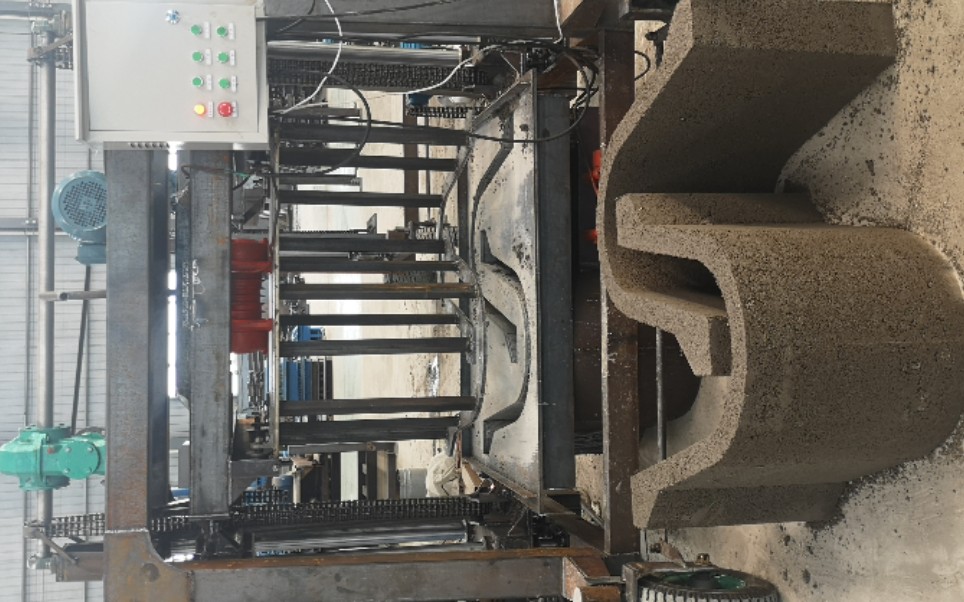 现货预制水泥u型槽成型机 排水渠预制件生产设备 60u型槽成型机