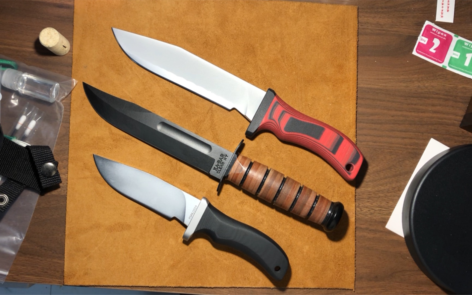 面具男说刀-镇远行 幸运狗 战术直刀