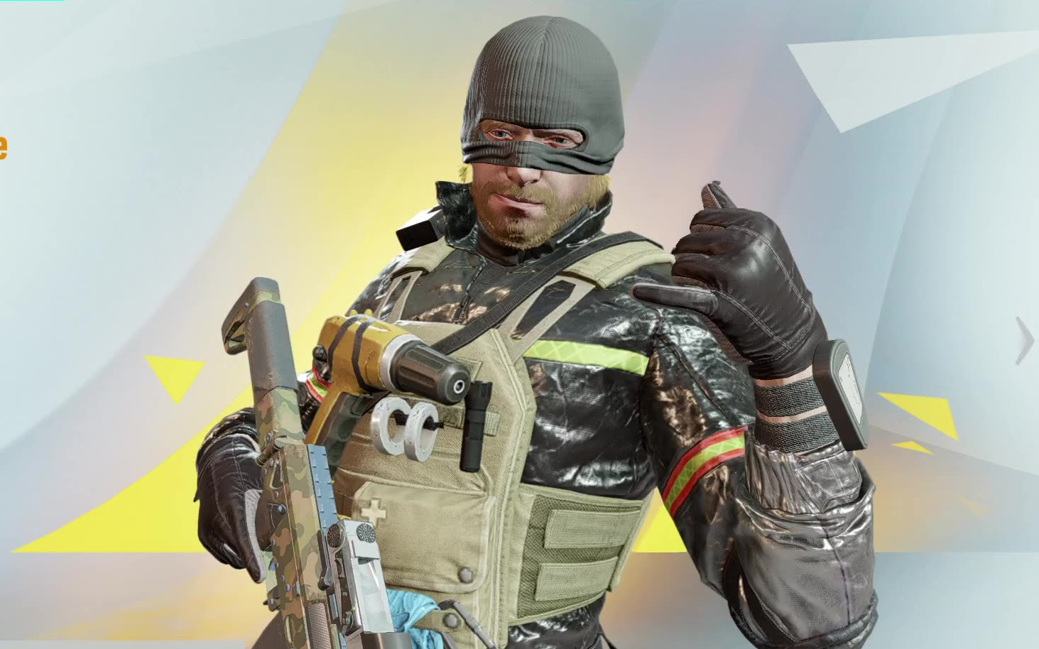 【彩虹六号】ace蒙面皮肤mvp动画