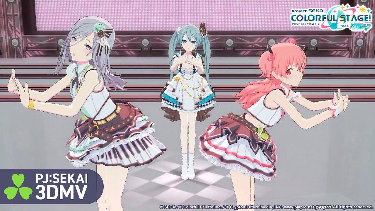 桃井愛莉 × 日野森雫 × 初音ミク】ツギハギスタッカート（拼凑的断音
