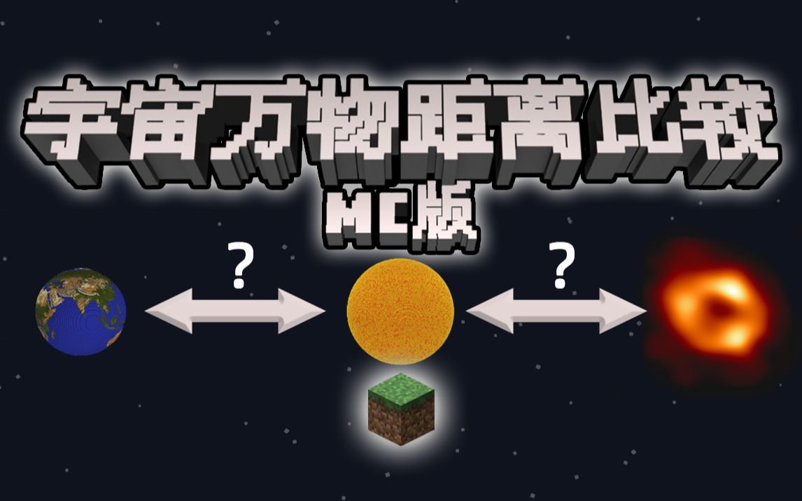 [图]『MC』⭐️从地表到宇宙的边疆有多远？⭐️【黄喵】