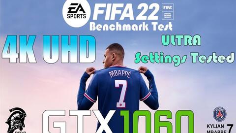 Fifa22 Pc版最高画质 4k分辨率测试 4倍msaa抗锯齿 Gtx 1060 6g I5 8400 4k 60帧视频 哔哩哔哩