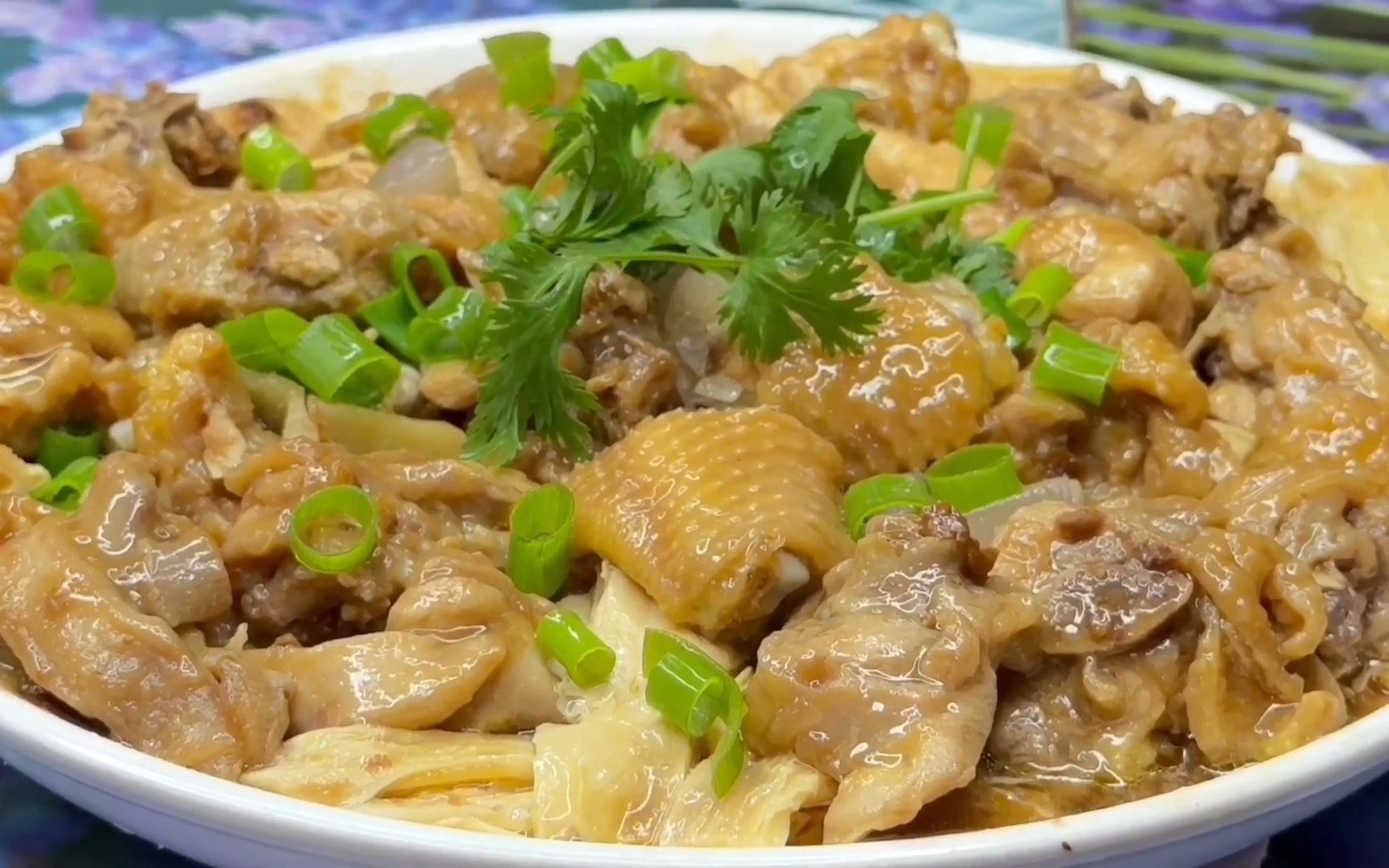 粤菜菜谱大全做法腐竹蒸鸡,非常简单的家常菜做法