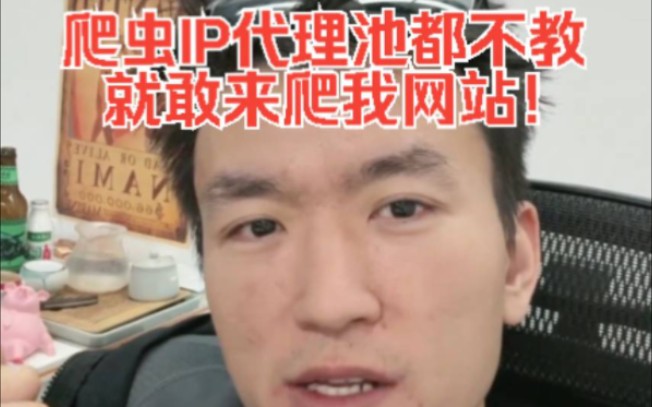 Java之父!IP代理池都不教就敢来爬我网站!哔哩哔哩bilibili