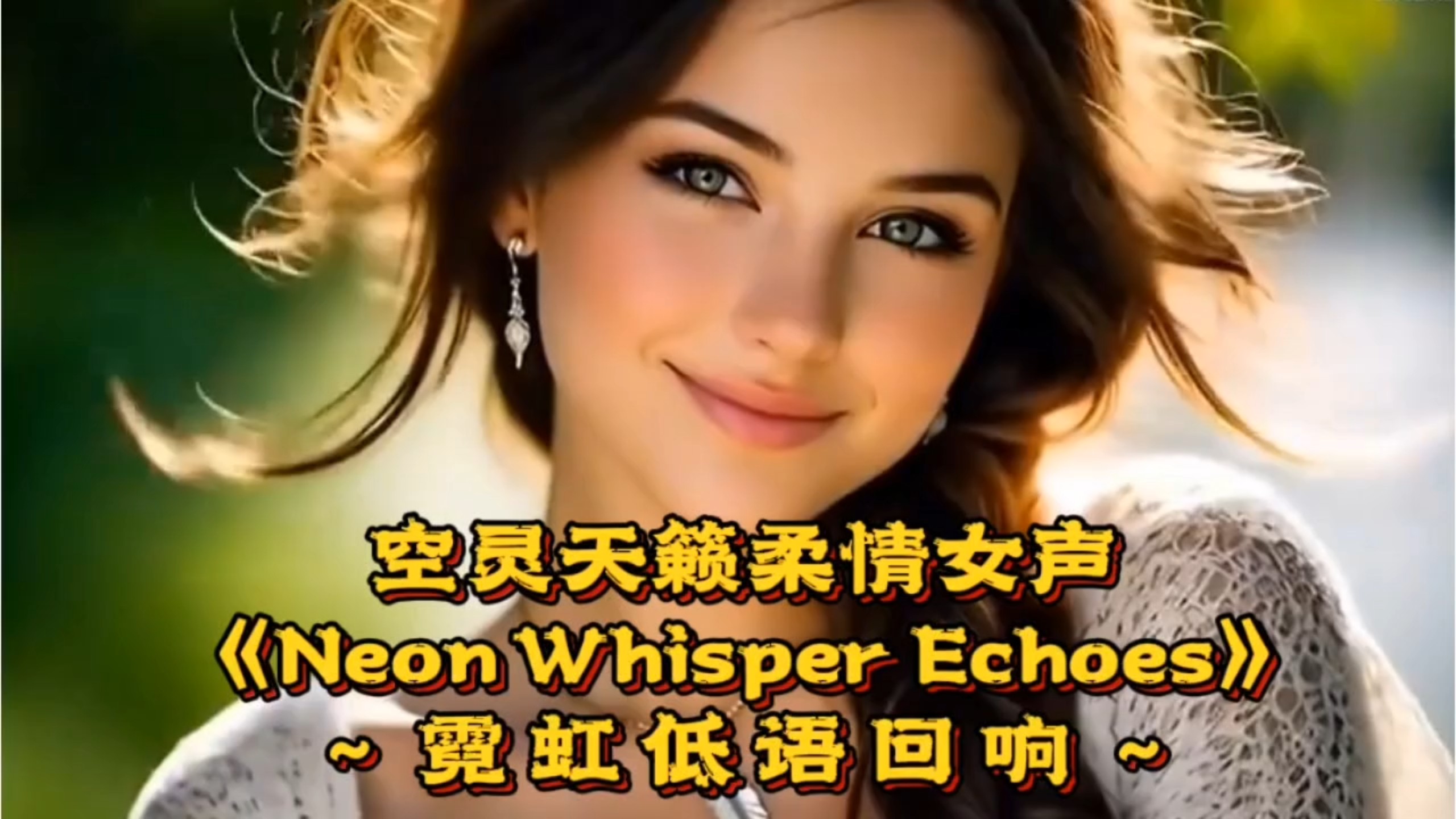空灵天籁柔情女声《Neon Whisper Echoes~霓虹低语回响》