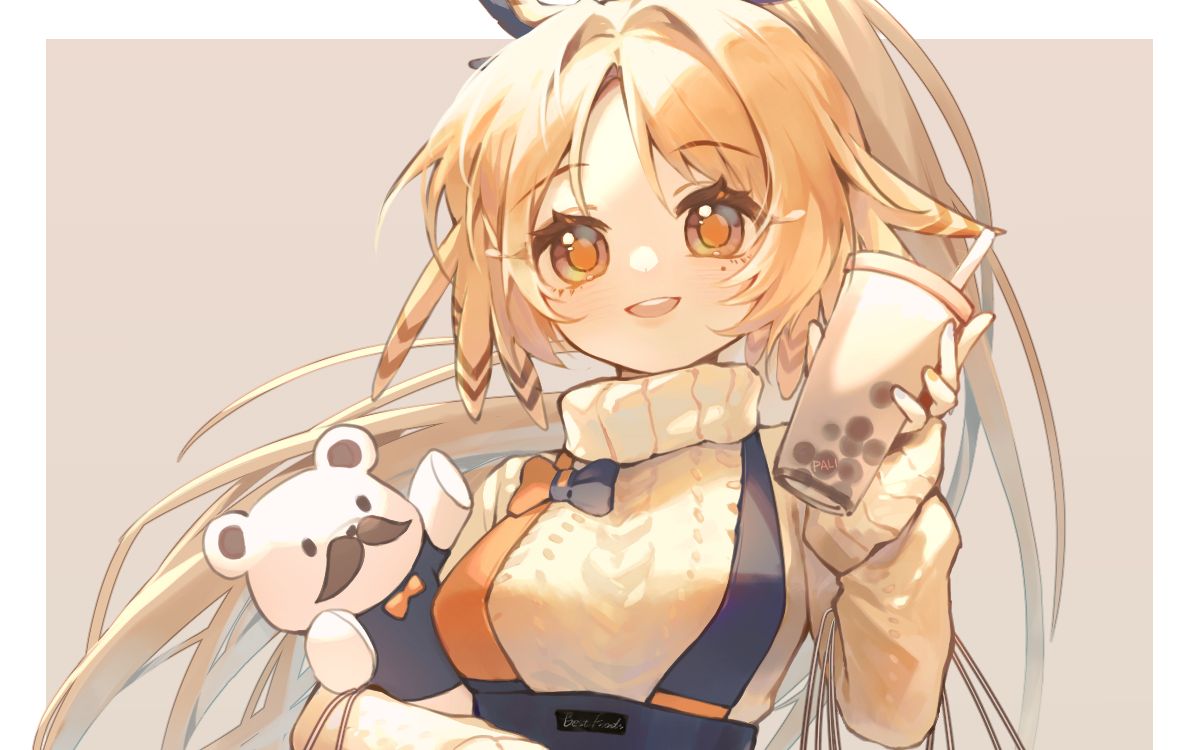 PALI丨明日方舟松果丨绘画过程哔哩哔哩bilibili