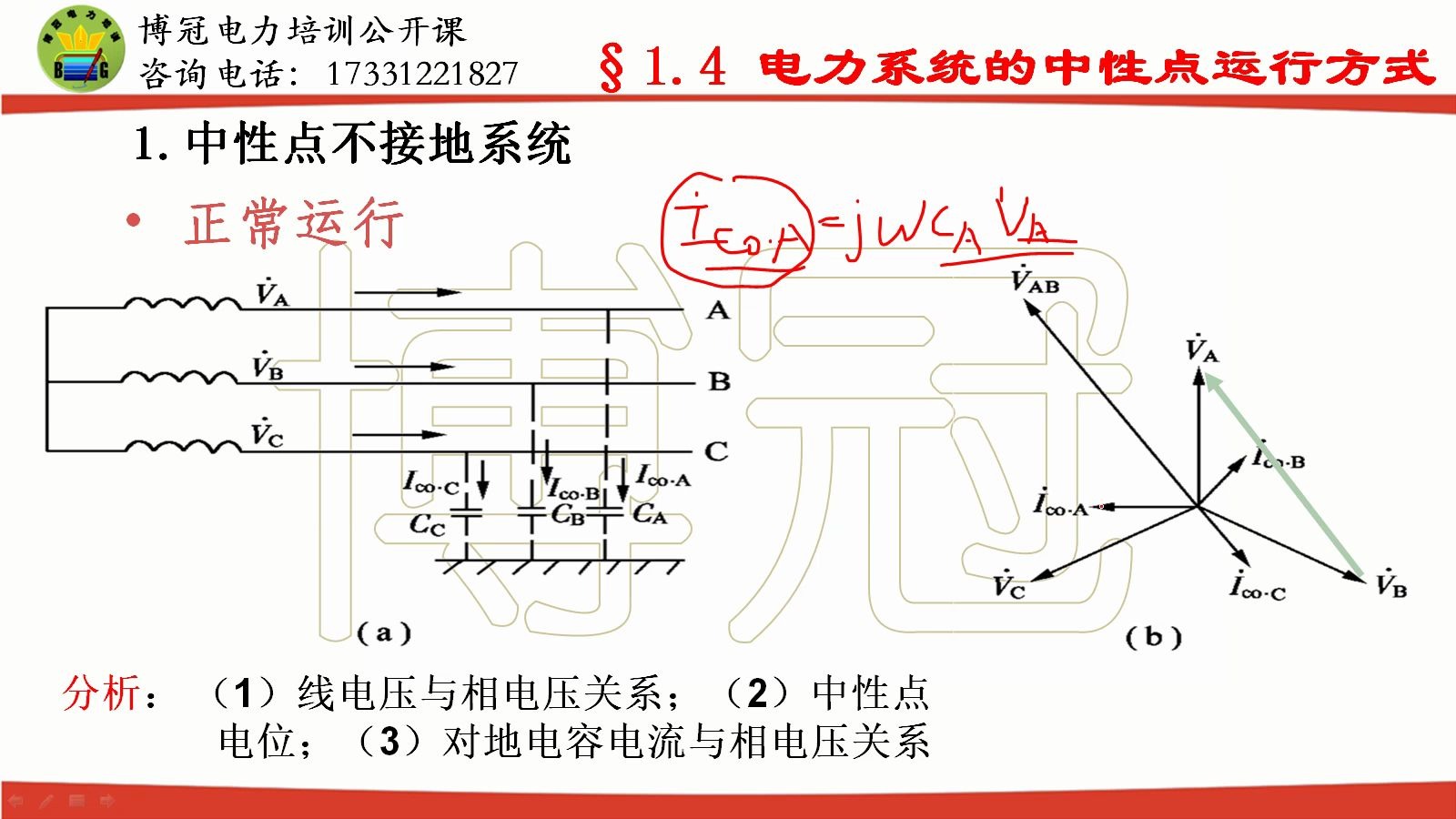 [图]国网备考-公开课电力系统稳态分析-5-电力系统中性点运行方式